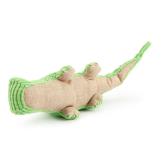 Plush Alligator Dog Toy